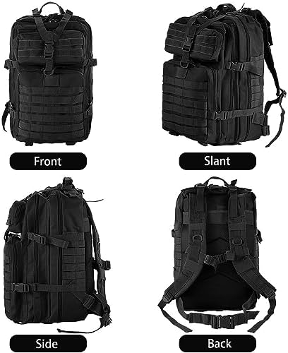 aiGear 45L Military Tactical Backpack | Molle System Hiking Rucksack