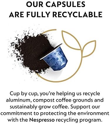 Nespresso Original Coffee Pods - 50 Mixed Pack Recyclable Capsules
