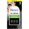 Biore Charcoal Pore Strips – Deep Cleansing Blackhead Remover, 18 Count