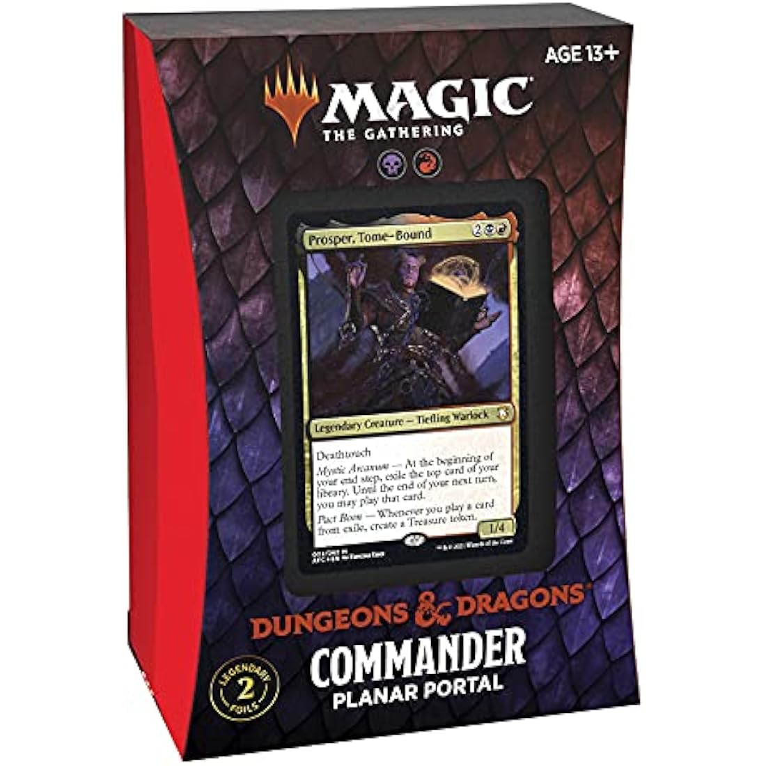 Magic: The Gathering Planar Portal Commander Deck - Red-Black MTG