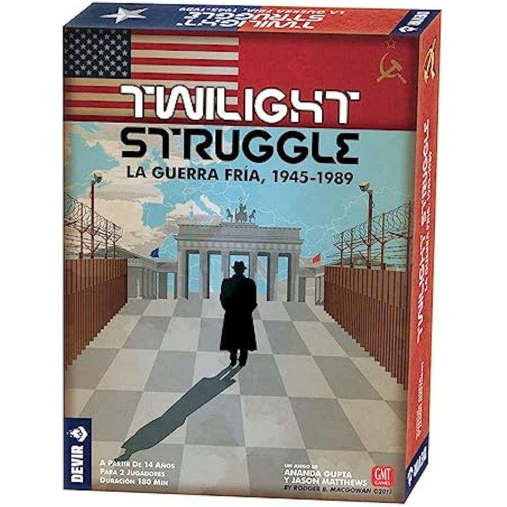 Twilight Struggle: Devir Strategic Board Game - Two-Player Strategy
