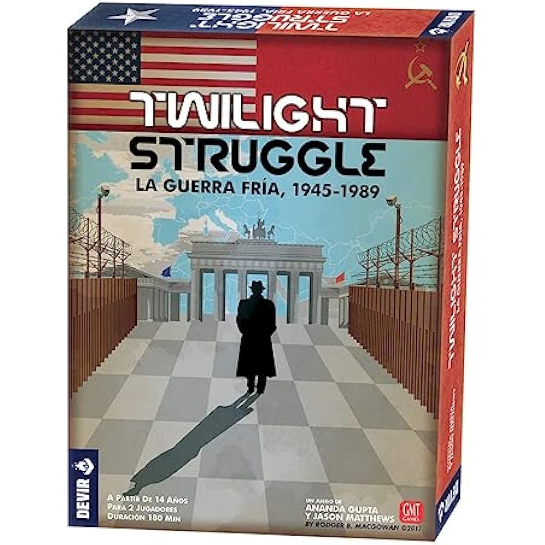 Twilight Struggle: Devir Strategic Board Game - Two-Player Strategy
