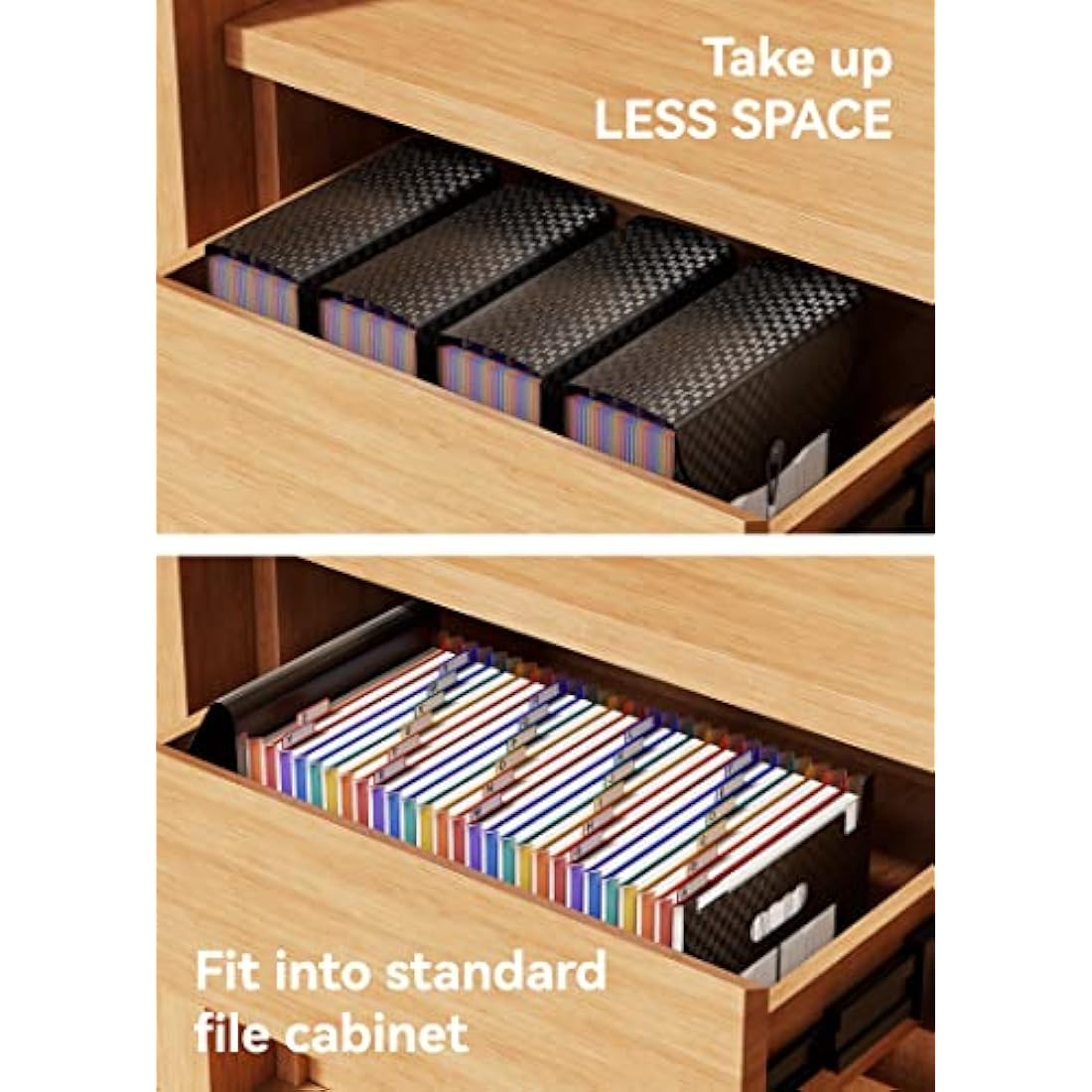 ABC life 26 Pockets Expanding File Folder | A4 Document Organiser