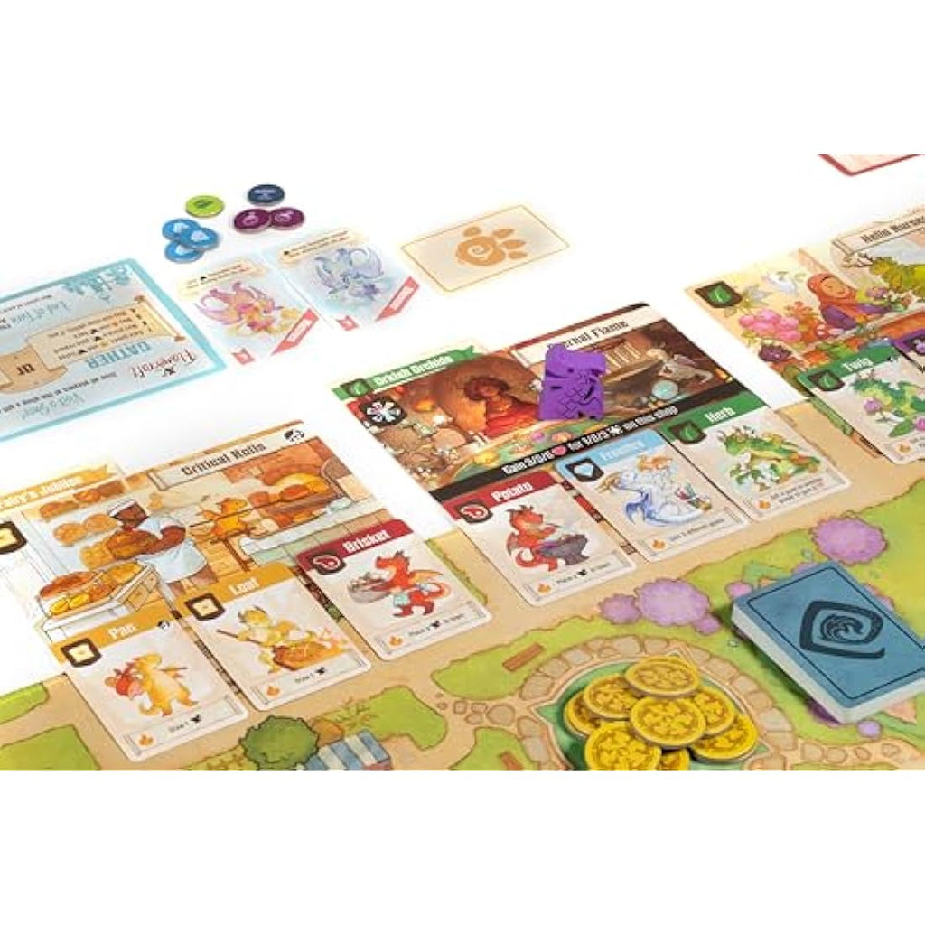 Flamecraft Strategy Board Game by Lucky Duck Games – Dragon Fantasy