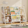 Kids Bookshelf & Toy Storage – 3-Tier Wooden Bookcase