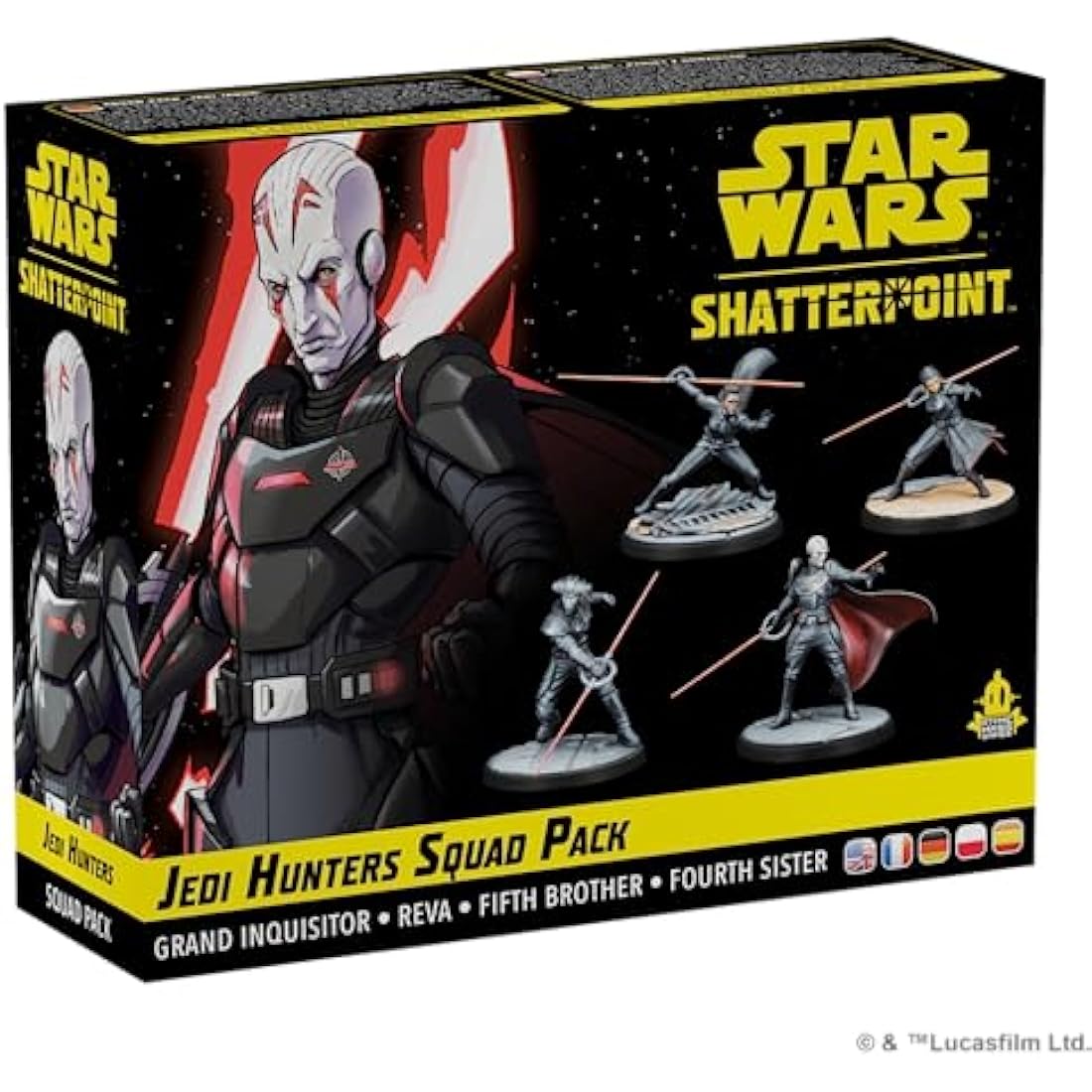 Star Wars Shatterpoint: Jedi Hunters Squad Pack - Tabletop Miniatures