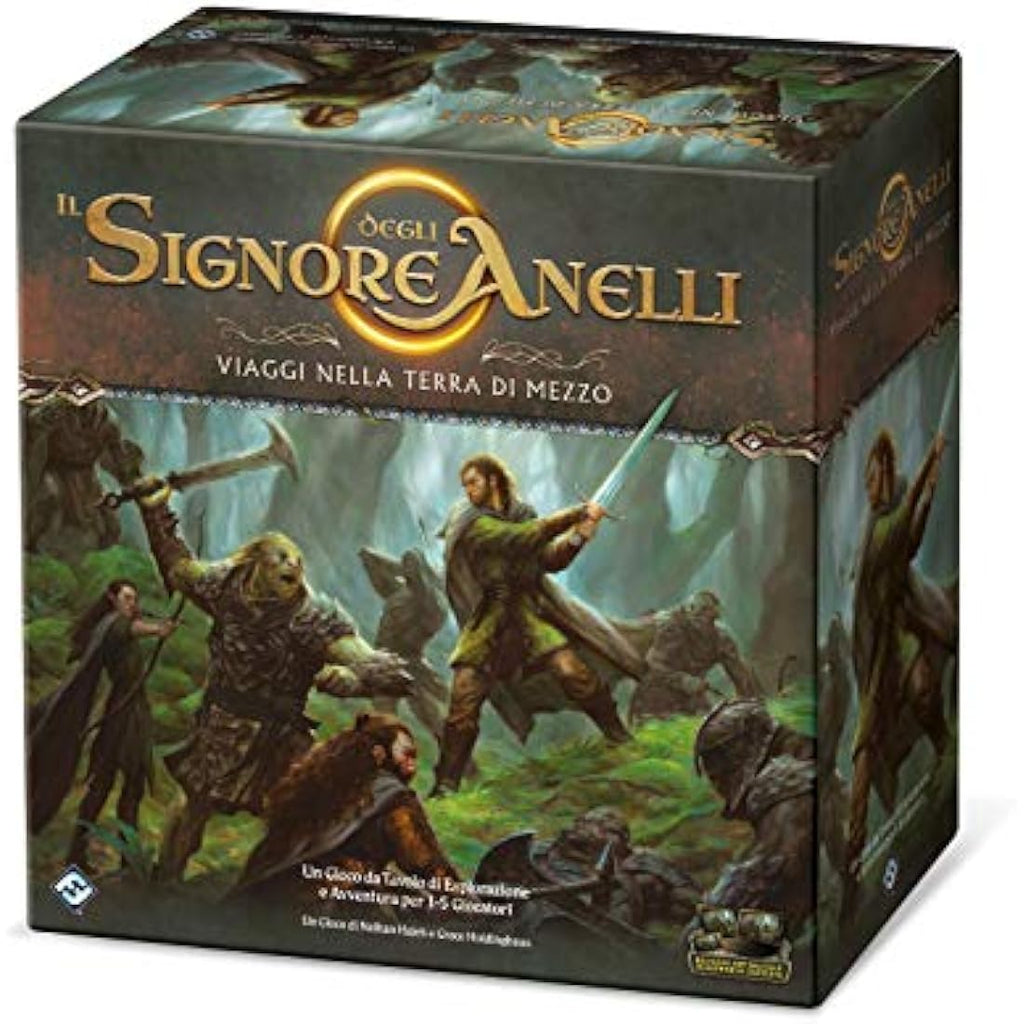 Asmodee The Lord of the Rings: Travel to Middle-Earth Board Game