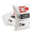 SparesGo Henry Hoover Bags - 10 Pack 5-Layer Microfibre Vacuum Bags