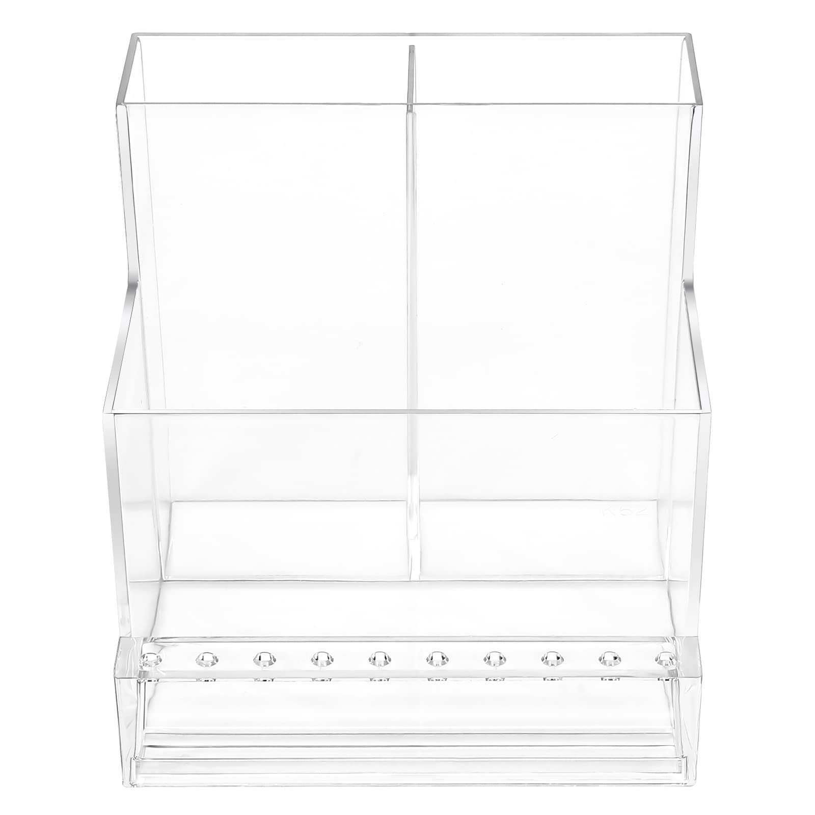 minkissy Nail Drill Bits Organizer | 13-Hole Acrylic Storage Box