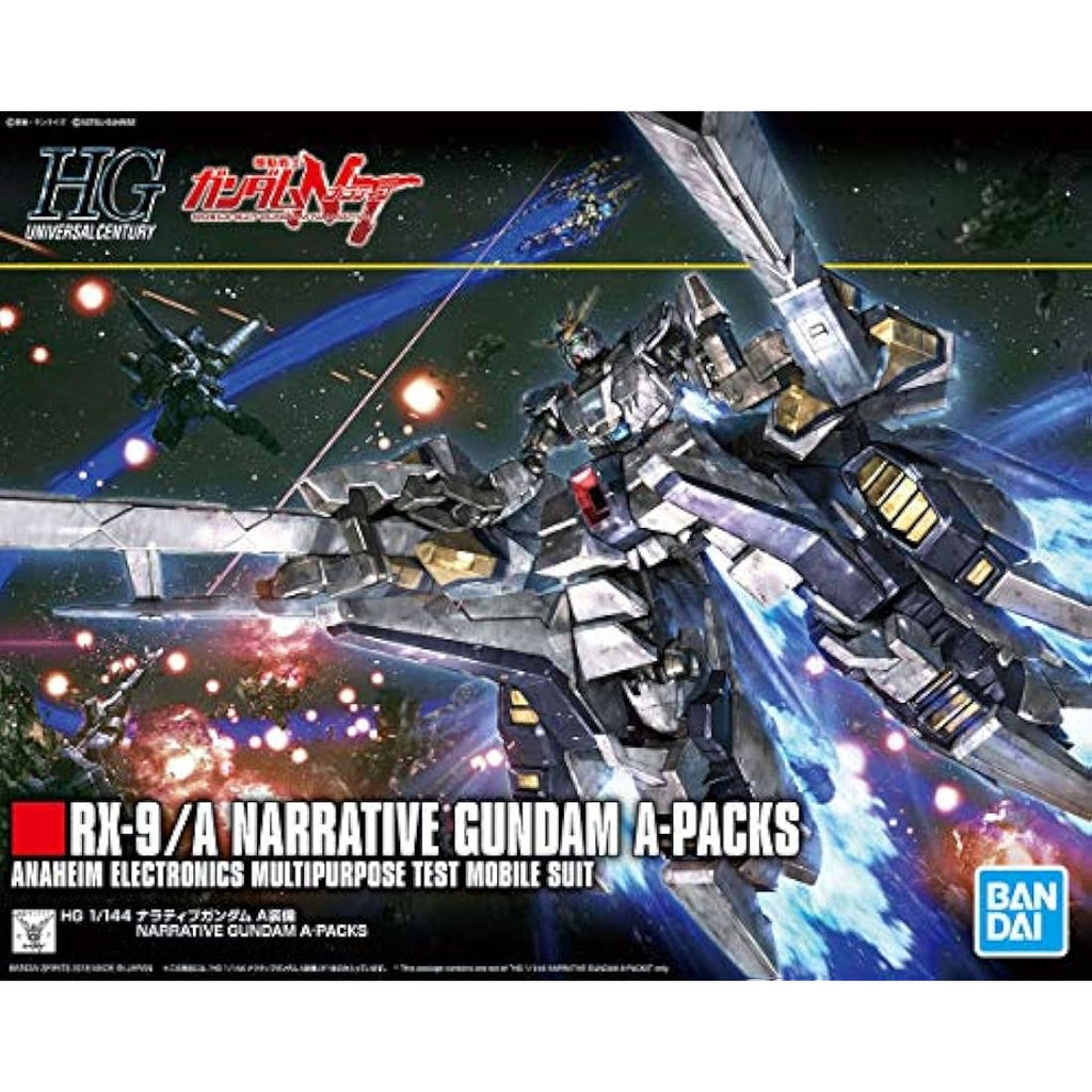 Bandai HG 1/144 Narrative Gundam A-Packs High Grade Gunpla Model Kit