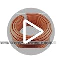 MYPURECORE 4m 8mm High-Pressure Gas Hose Pipe with 2 Clips for LPG BBQ
