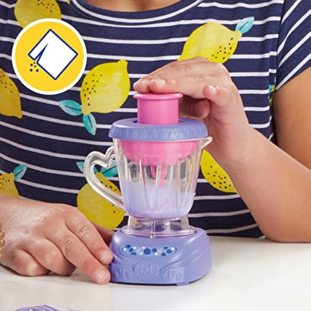 Baby Alive Magical Mixer Baby Doll – Blueberry Blast with Toy Blender