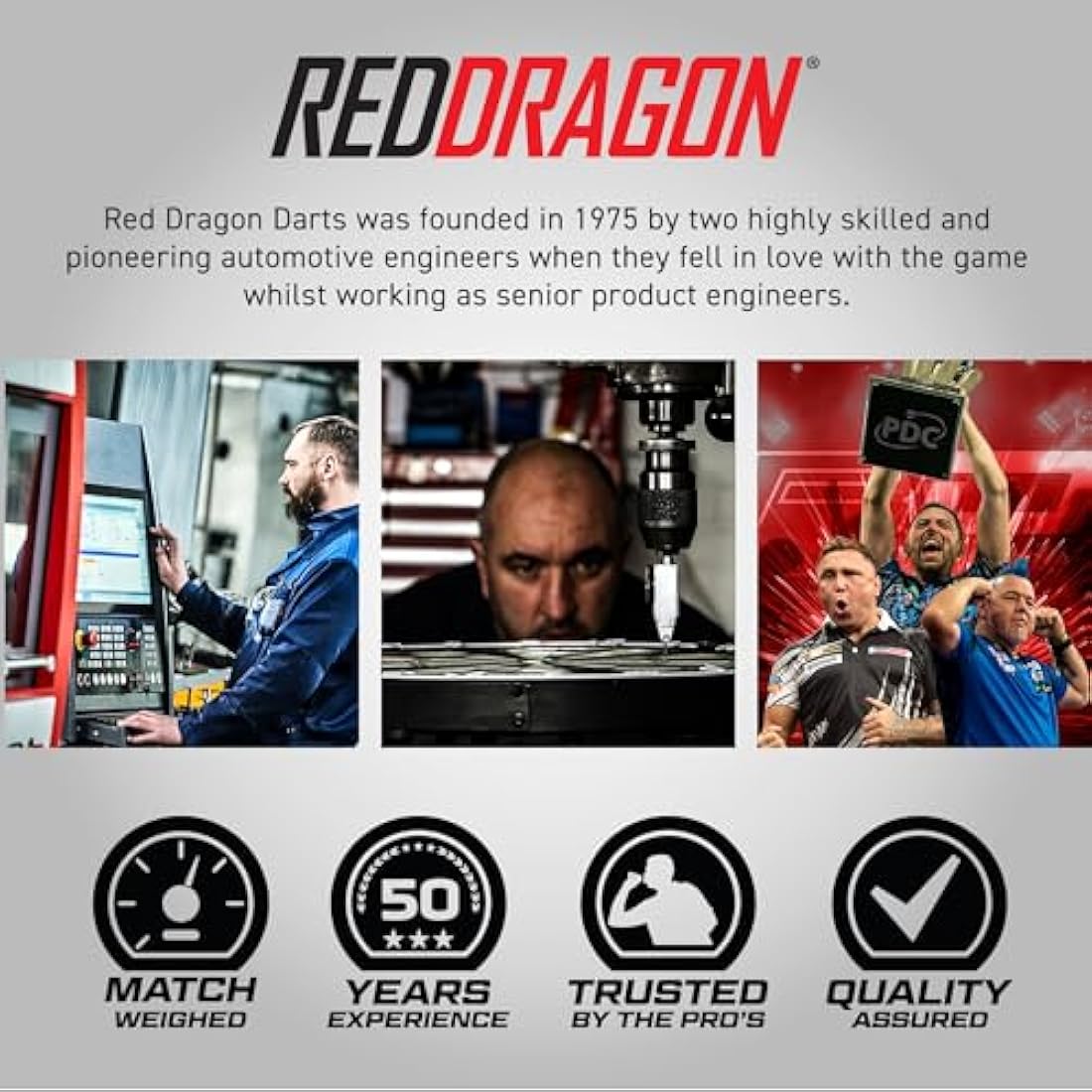 Red Dragon Pegasus Tungsten Steeltip Darts Set – Professional Weights