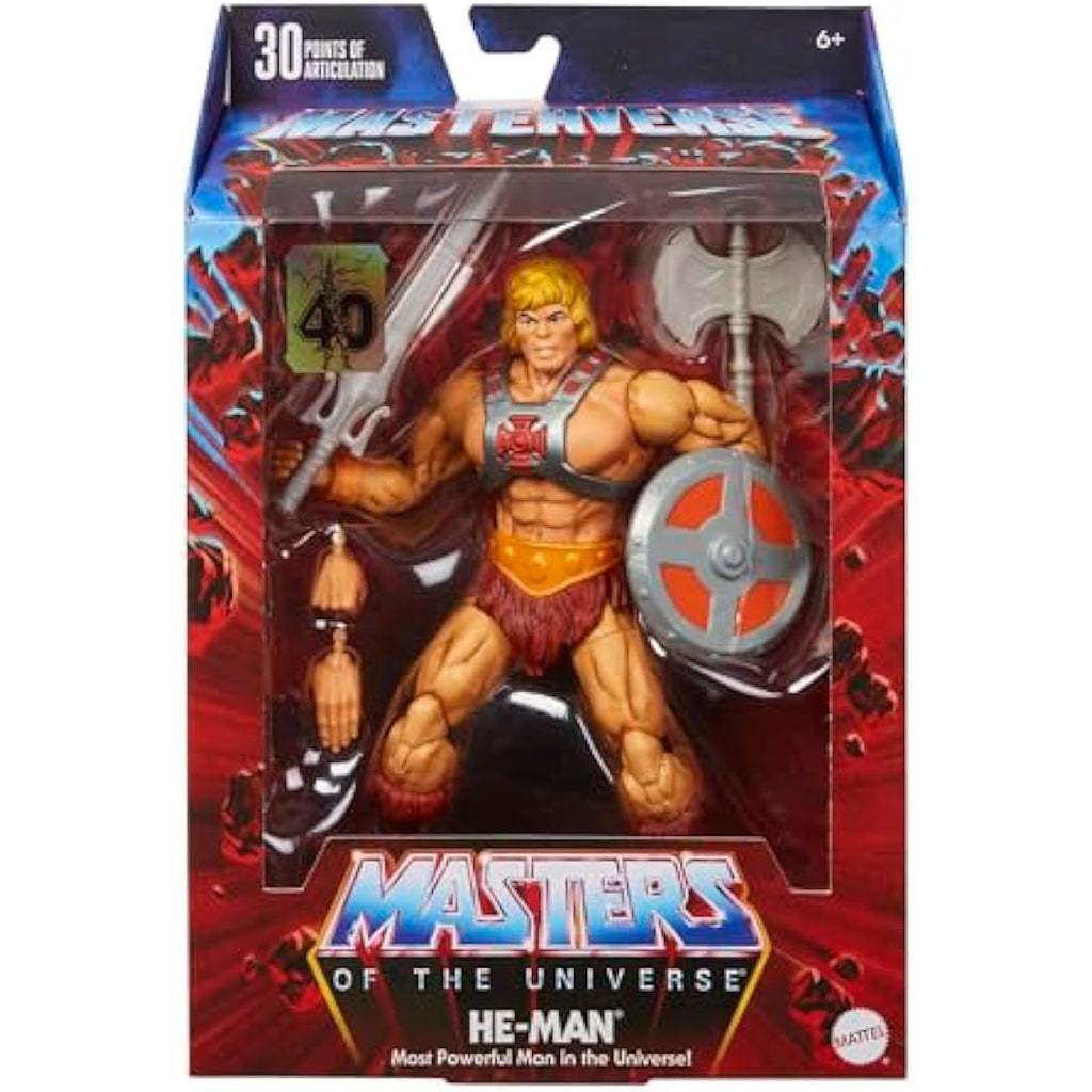 He-Man Action Figure - MOTU Masterverse 40th Anniversary 7-inch Toy