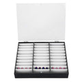 Wandisy Press On Nail Storage Box – 44 Slot Nail Art Display Case