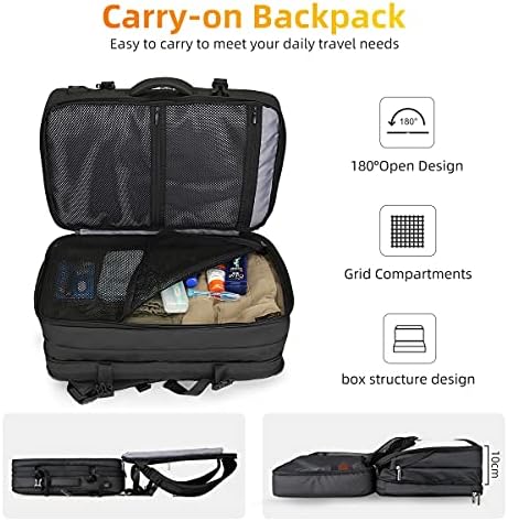 Mark Ryden 17 inch Laptop Backpack | Expandable 40L Travel Carry On