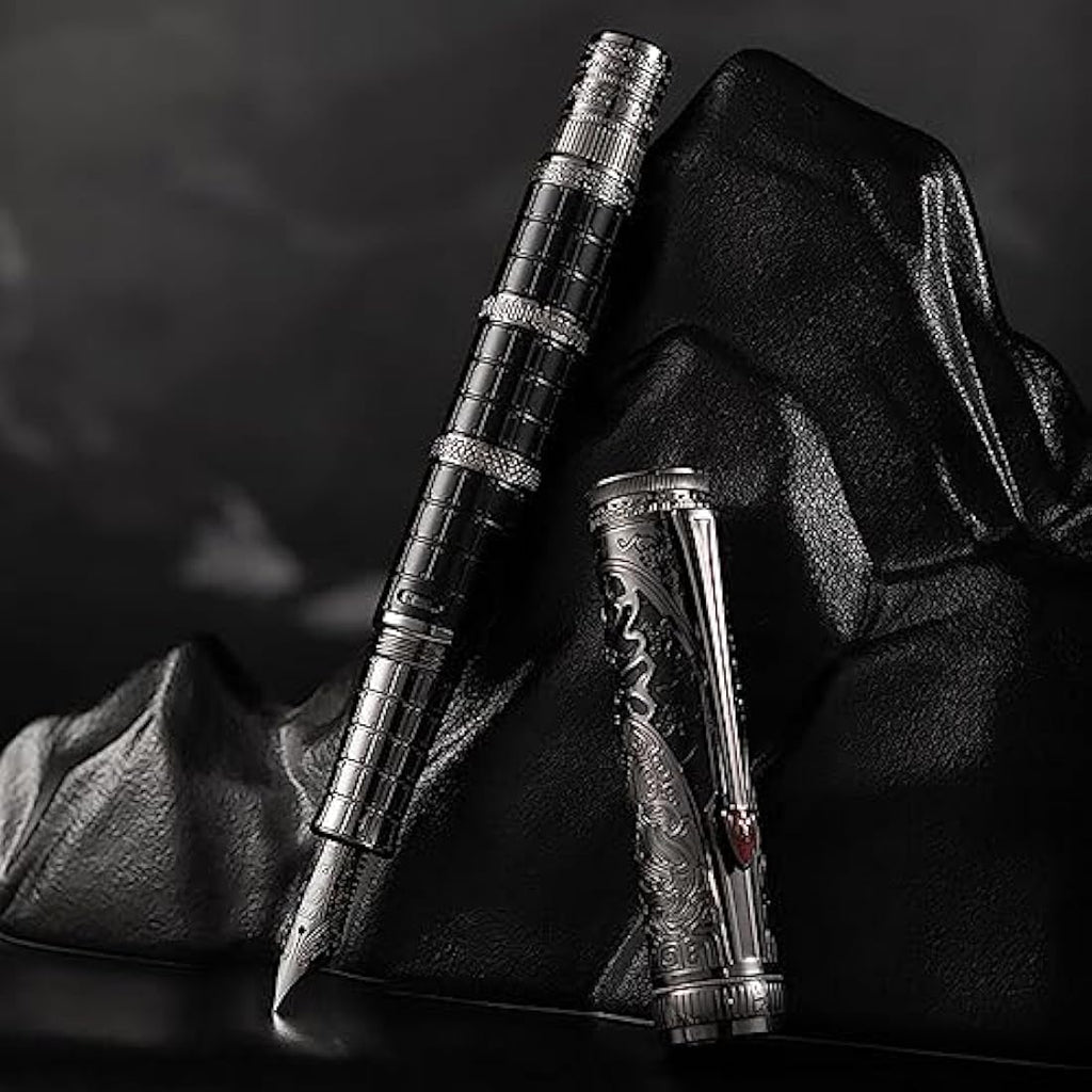 Hong Dian D5 Qin Dynasty Fountain Pen | Piston Filler Extra Fine Tip