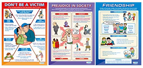 Daydream Education PSHE Classroom Posters | Set of 8 Laminated A1 Charts