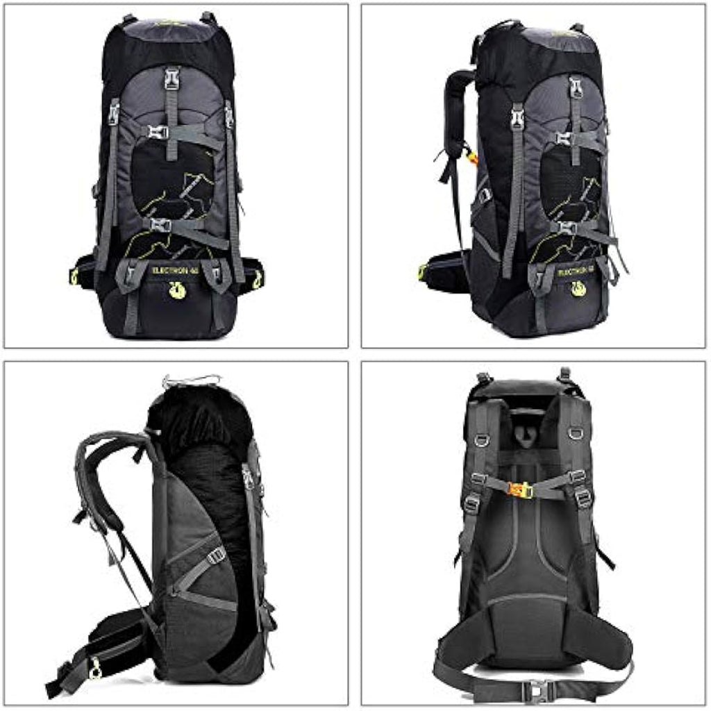 Freiesoldaten 60L Hiking Backpack | Waterproof Nylon Camping Rucksack