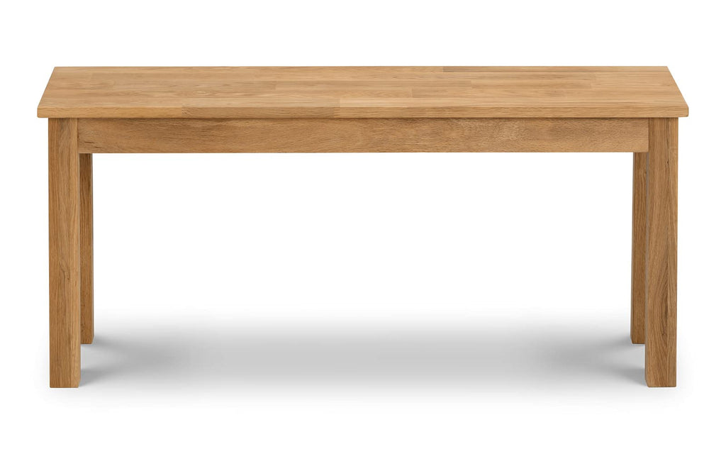Julian Bowen Oak Wood Coxmoor Bench - image 2