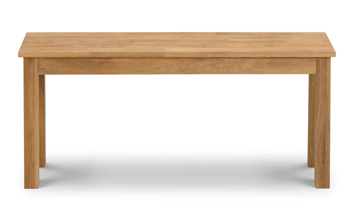 Julian Bowen Oak Wood Coxmoor Bench - image 2