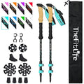 TheFitLife Carbon Fiber Trekking Poles | Collapsible & Ultra Light