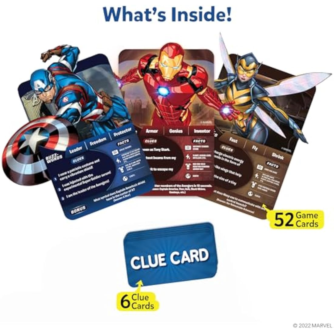 Skillmatics Guess in 10 Marvel Card Game | Strategy Trivia for Ages 8+