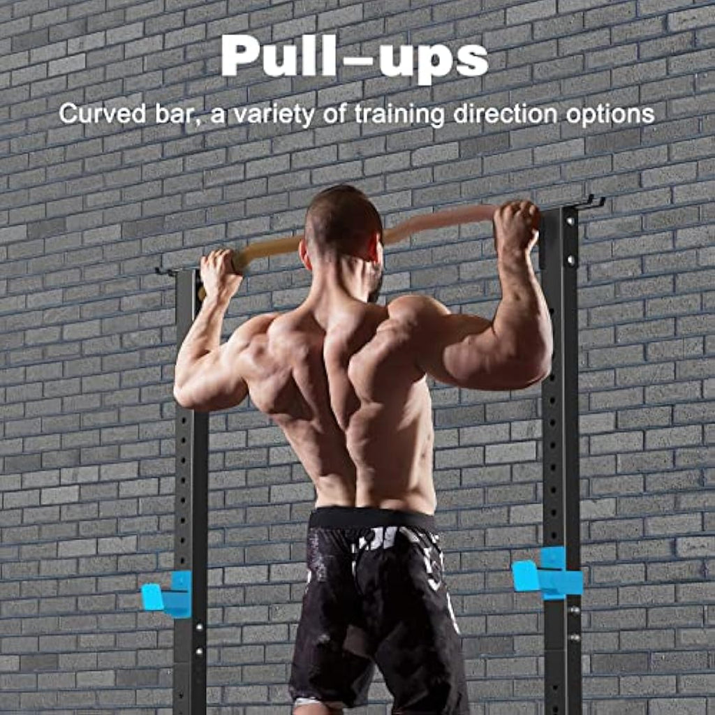 WINNOW Power Cage – Multi-Functional Squat Rack with Pull Up Bar