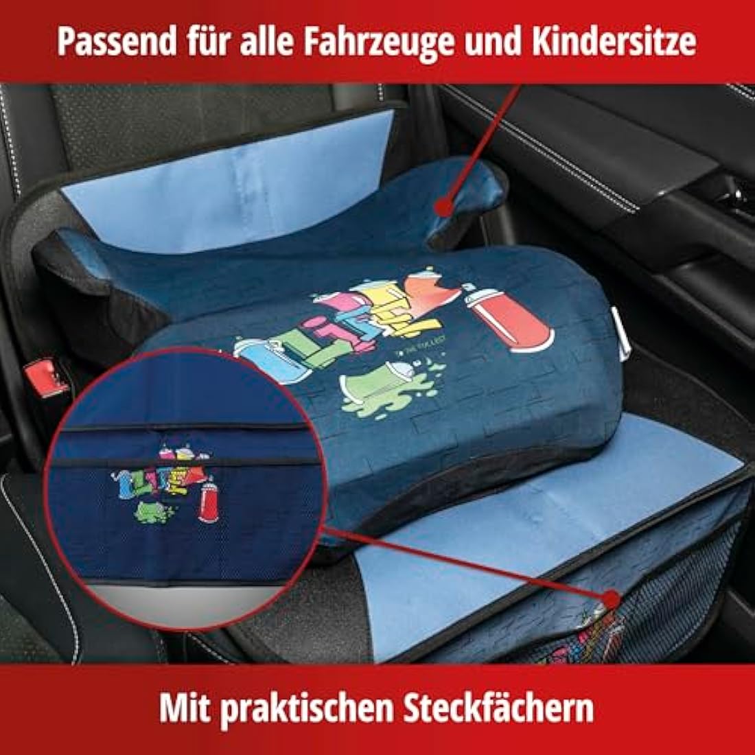 Walser Car Seat Mat – Isofix Compatible Waterproof Rear Seat Protector