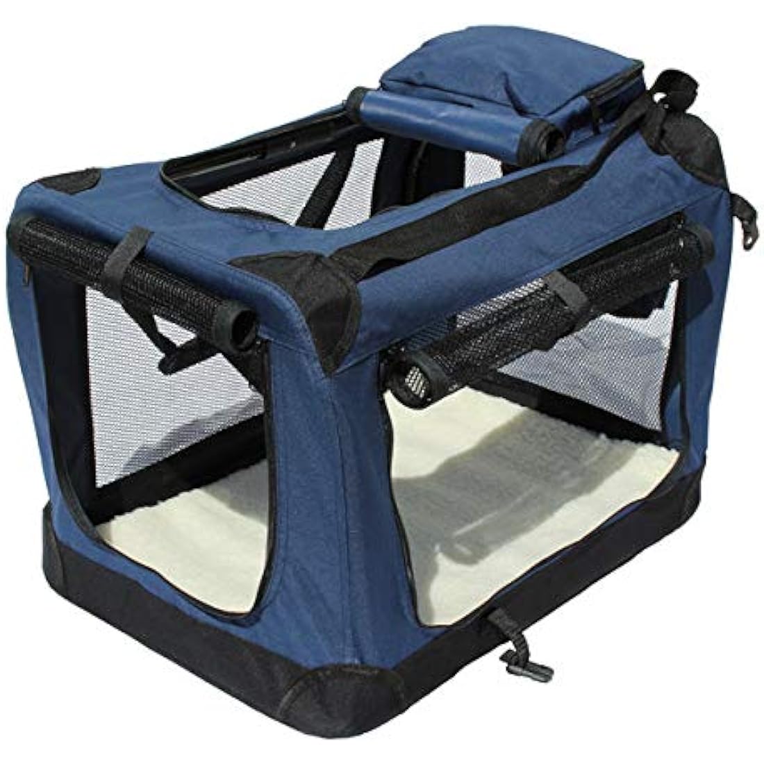 YATEK Foldable Pet Carrier Crate | High Visibility Travel Kennel