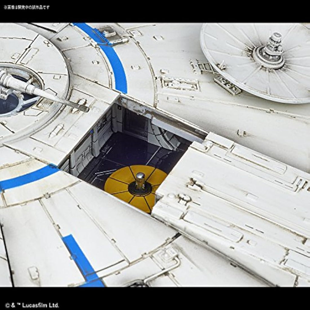 Bandai Star Wars Millennium Falcon 1/144 Scale Plastic Model Kit