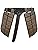 Medieval Faux Leather Thigh Armor – Knight Cosplay Skirt