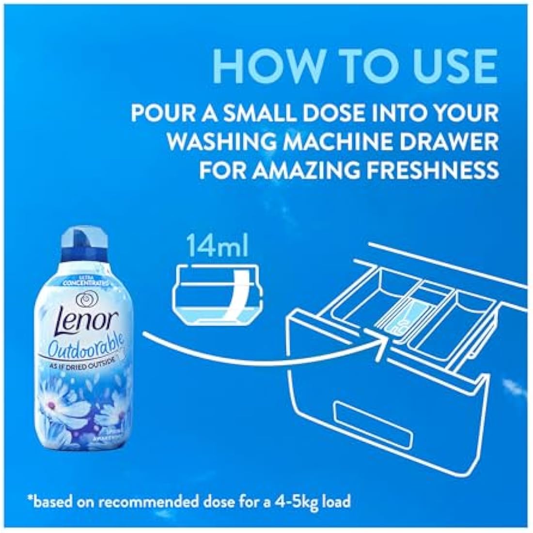 Lenor Outdoorable Spring Awakening Fabric Conditioner - 440 Washes