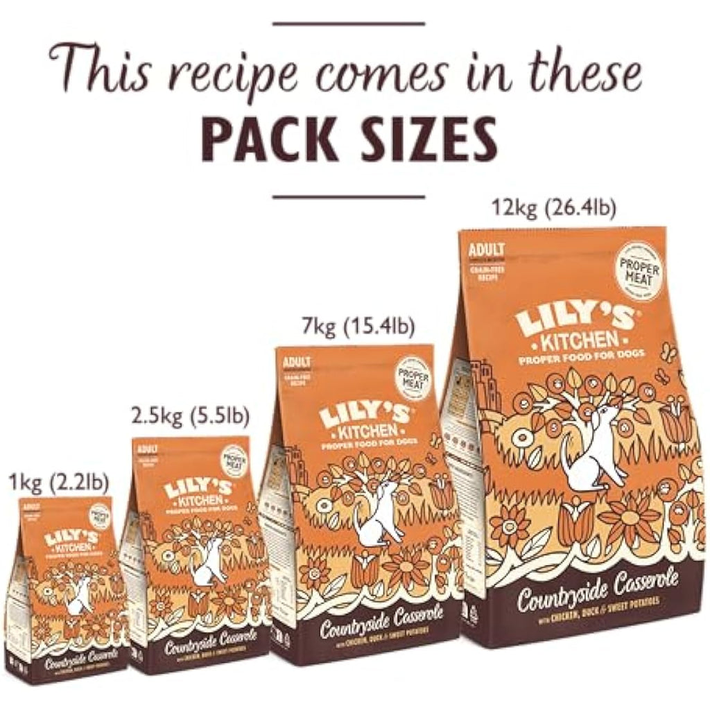 Lily's Kitchen Grain-Free Chicken & Duck Dry Dog Food - 7kg Bag