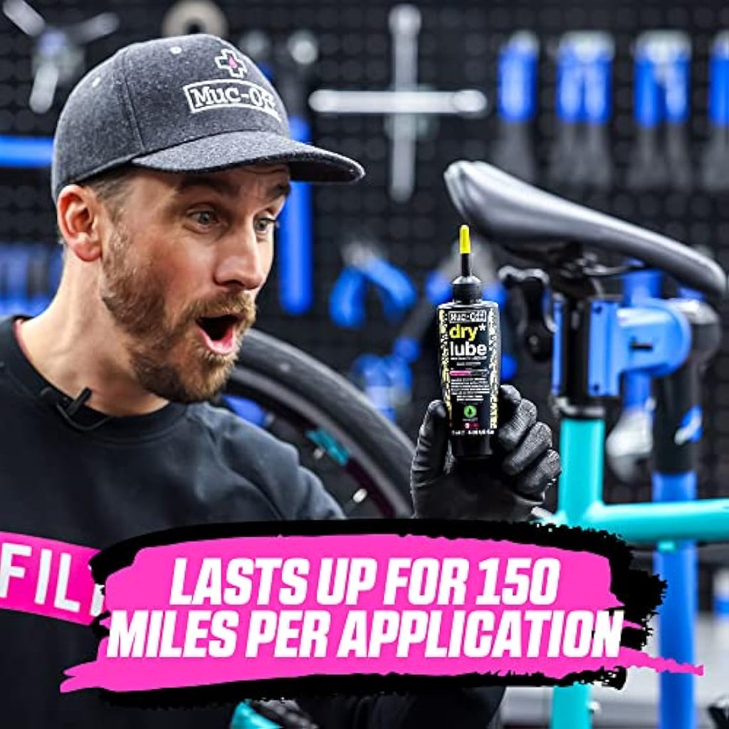 Muc-Off Bio Dry Lube 120ml | Biodegradable Bike Chain Lubricant