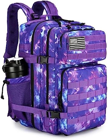 TianYaOutDoor 45L Tactical Assault Backpack | 900D Oxford Rucksack