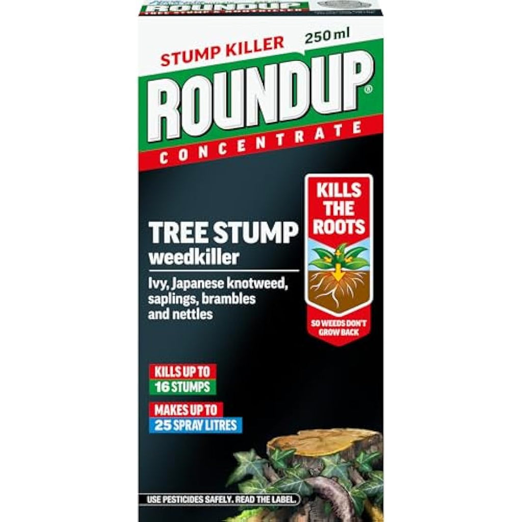 Roundup Tree Stump & Root Weedkiller | Super Concentrate 250ml