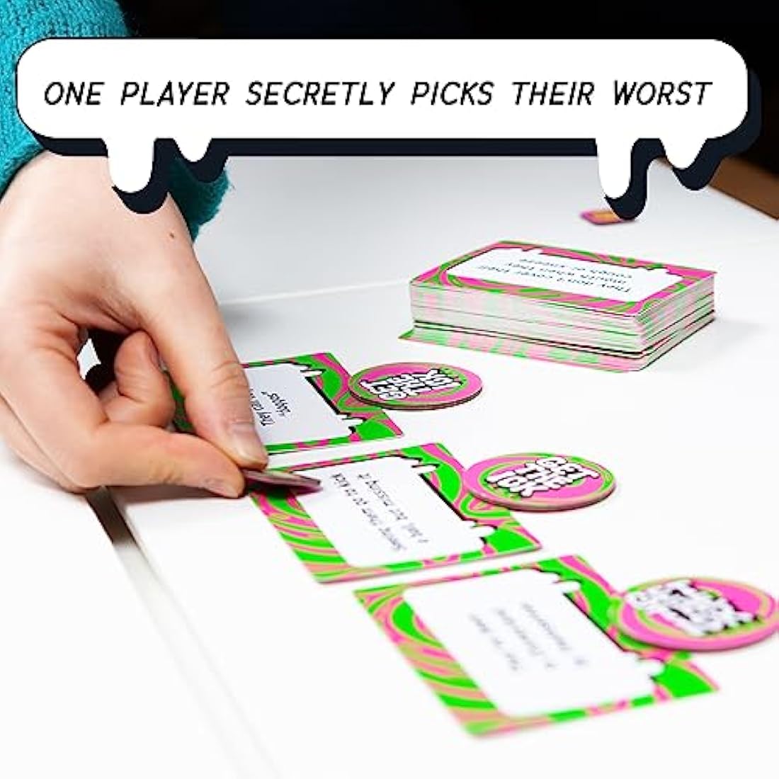Big Potato Get the Ick Party Game – Funny Card Game for Adults