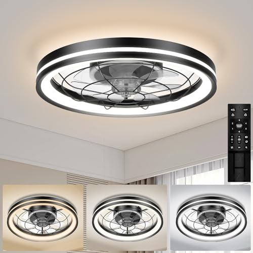 Airwit 48cm Silent Ceiling Fan with Light | Dimmable DC Motor & Remote