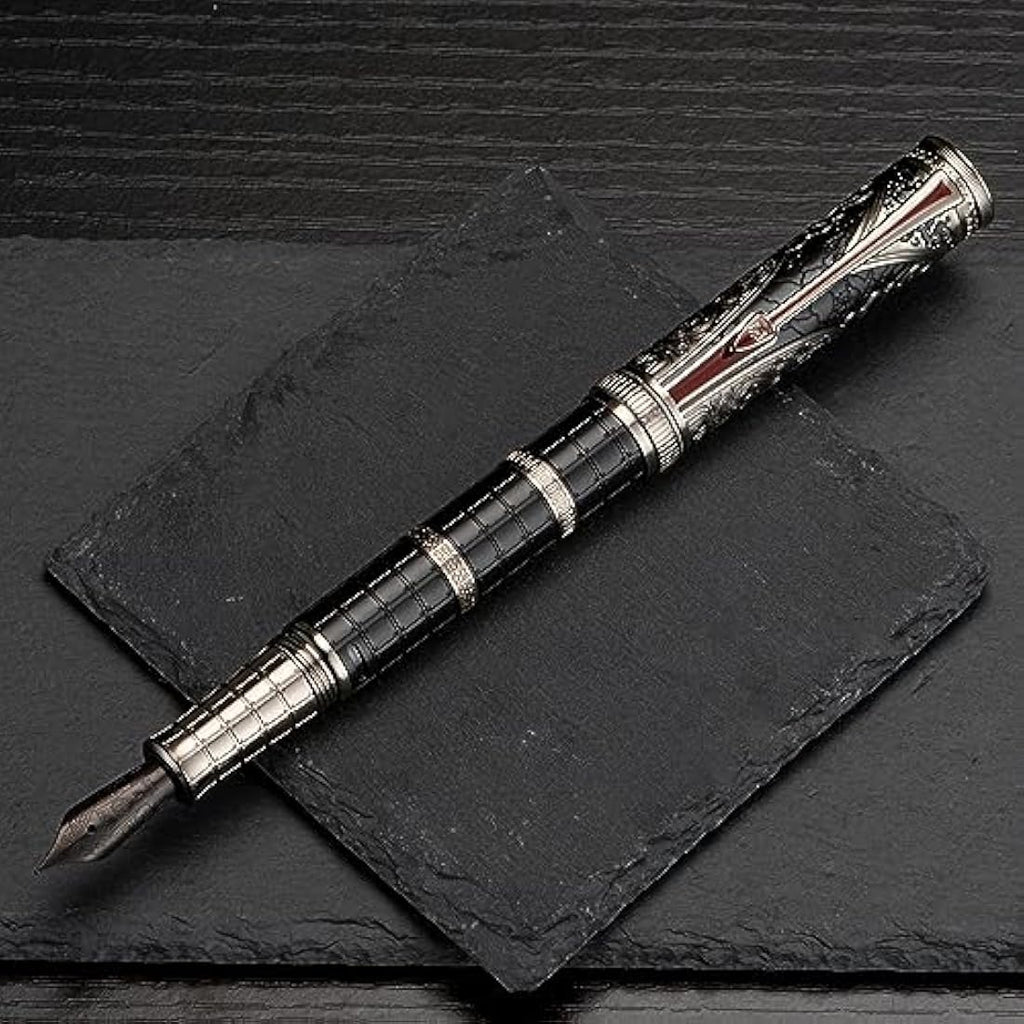 Hong Dian D5 Qin Dynasty Fountain Pen | Piston Filler Extra Fine Tip