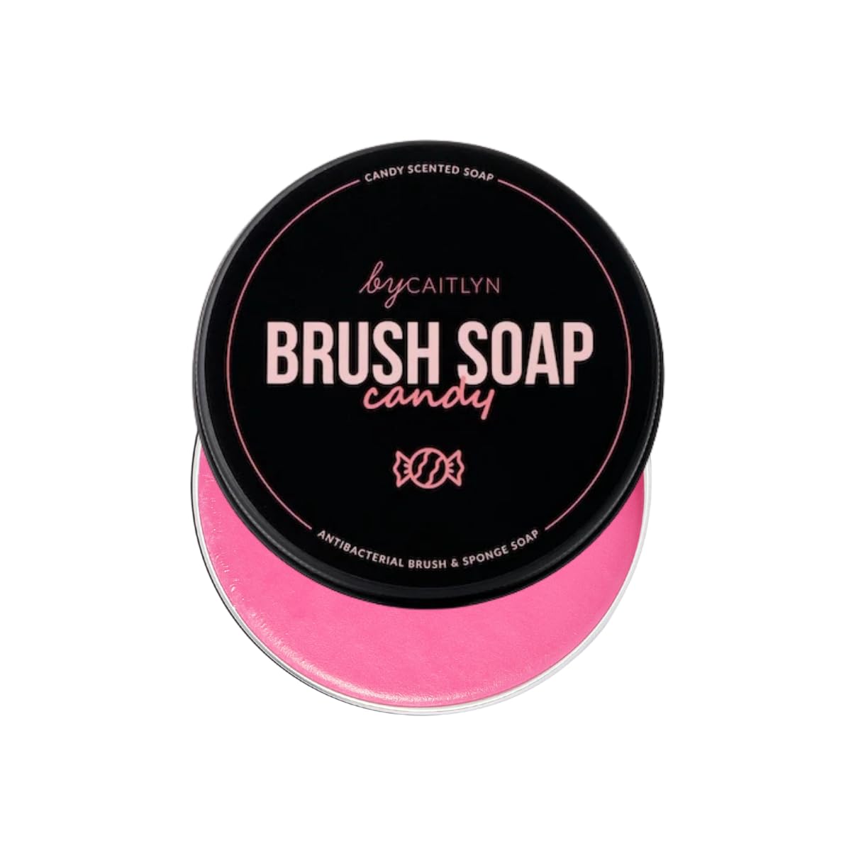 By Caitlyn Antibacterial Makeup Brush & Sponge Soap - Candy Scent