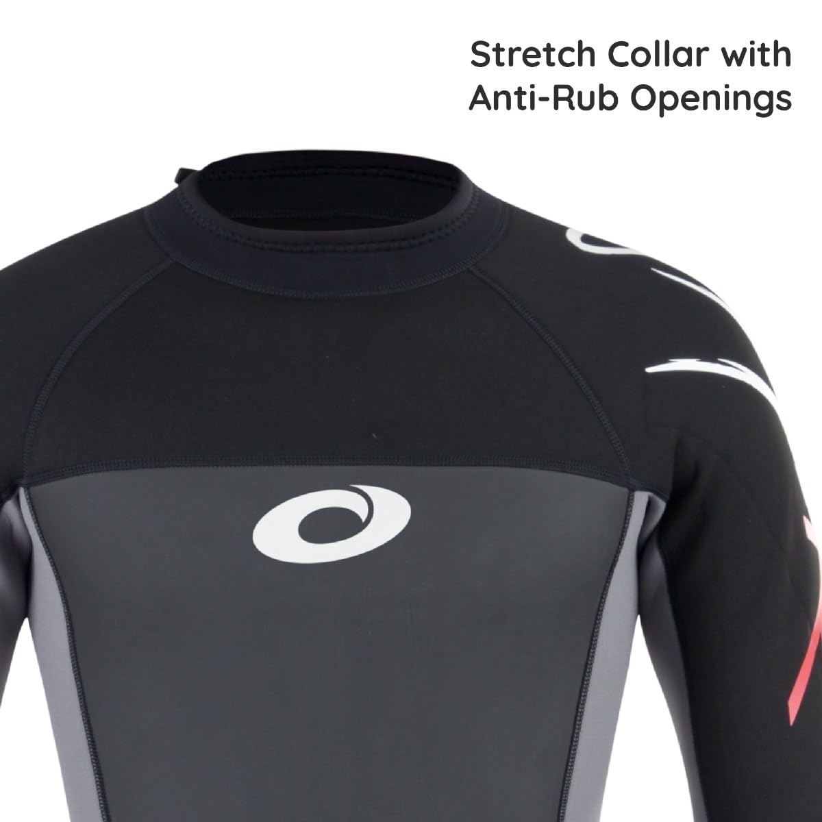 Osprey Men's 3mm Neoprene Full Length Summer Wetsuit - Red Origin