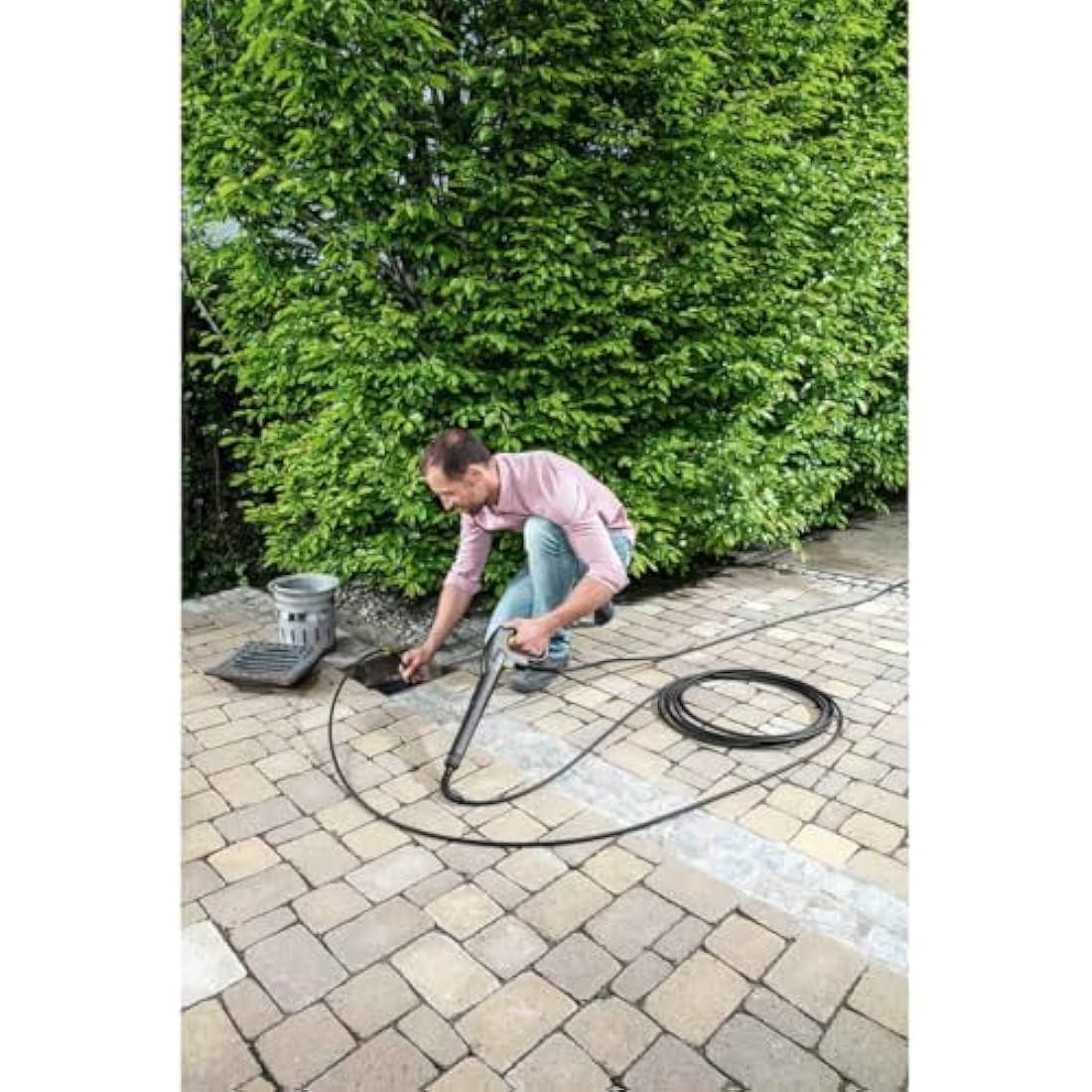 Kärcher 7.5m Pipe and Drain Cleaning Kit for K2-K7 Pressure Washers