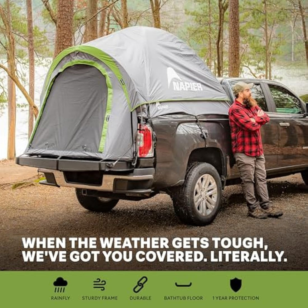 Napier Backroadz Truck Bed Tent | 2-Person Waterproof Camping Tent