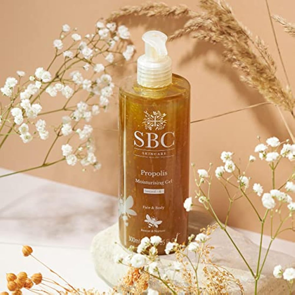 SBC Skincare Propolis Moisturising Gel – 1000ml Soothing Face & Body