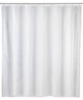 WENKO White PEVA Shower Curtain – Waterproof & Easy Clean – 120 x 200 cm