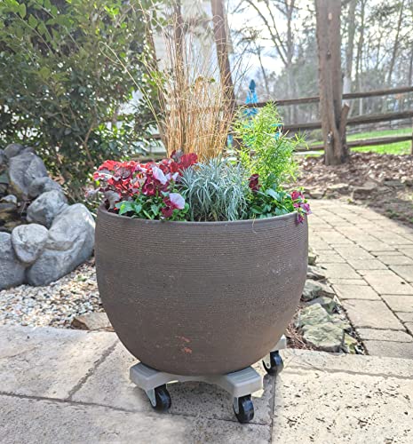 Bosmere Down Under Plant Caddie – 14" Heavy Duty Rolling Pot Mover