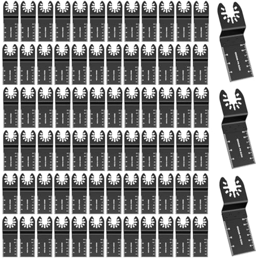 Meff-Mluk 100-Piece Oscillating Tool Blades for Wood and Plastic
