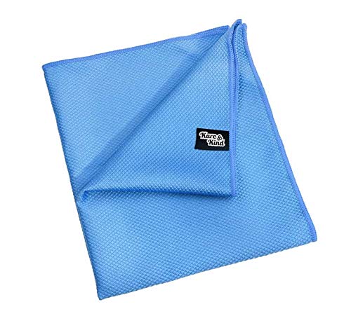 Jolof Store Microfiber Cleaning Cloths for Stainless Steel & Glass - 2 Pack