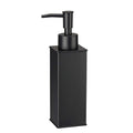 BGL Square Soap Dispenser | 304 Stainless Steel Rustproof Pump - Black